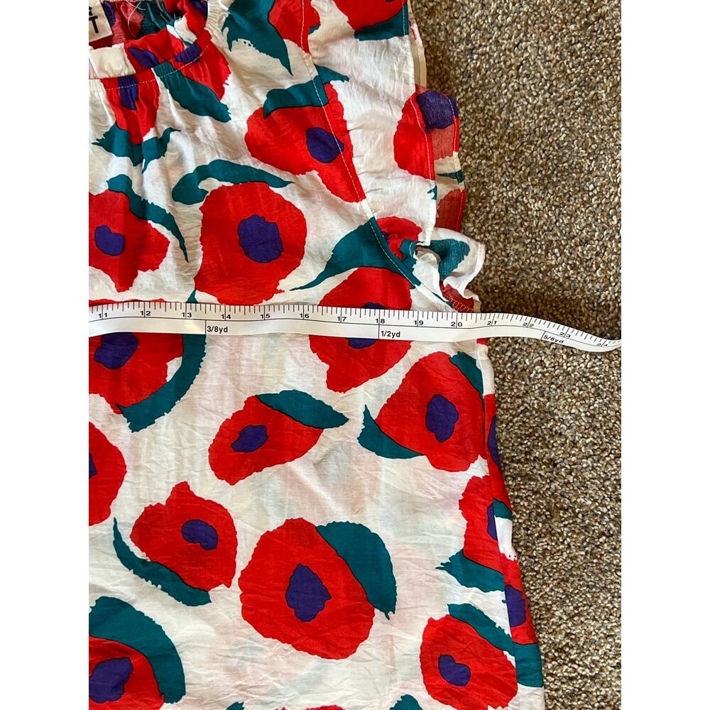 Bucket List Short and Shirt Set.  Flowered. Top is Medium Bottom is Large. - Picture 3 of 9